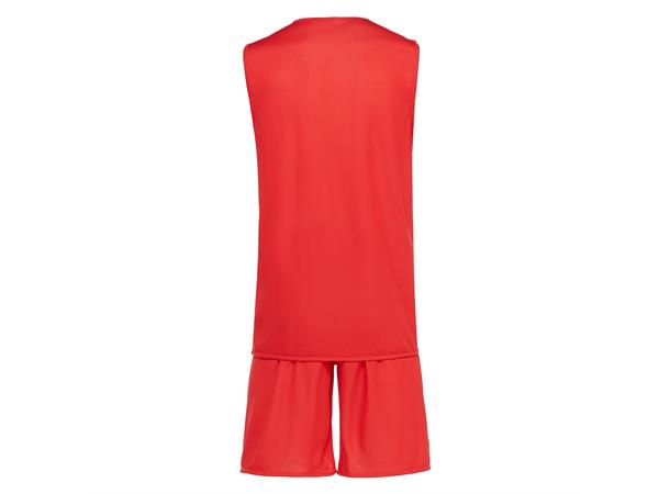 X400 Reversible Set RED/WHT XXS Vendbart basketsett - Unisex 