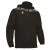 Lahti Showerjacket SORT/HVIT XXL Vann- og vindavstøtende jakke - Unisex 