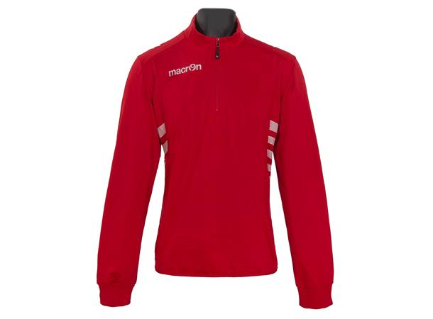 Macron Custom Top 1/4 Zip RED XXL Treningsgenser 