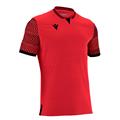 Tureis Shirt RED/BLK XXL Teknisk T-skjorte i ECO-tekstil