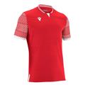 Tureis Shirt RED/WHT XS Teknisk T-skjorte i ECO-tekstil