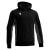 Trumpet  Hooded Jacket BLK/ANT 3XS Hettejakke i myk bomullsmiks -  Unisex 