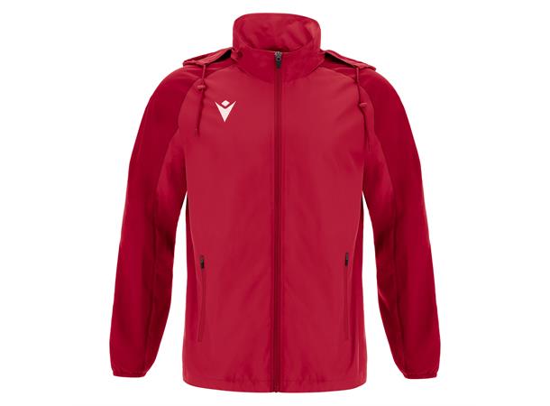 Elbrus Full Zip Rain Jacket RED S Teknisk regnjakke - Unisex 