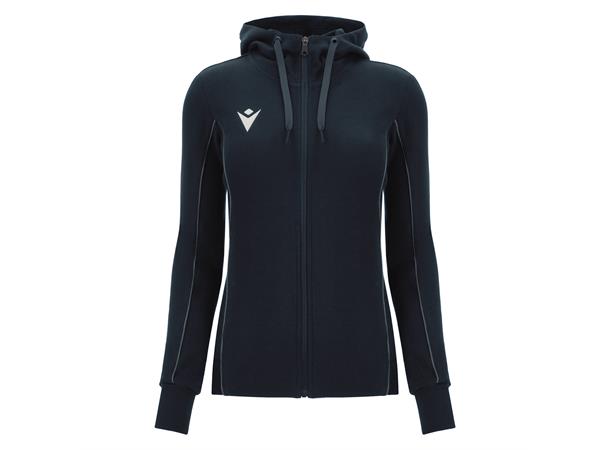 Bass Eco Hooded Jacket W NAV XL Hettejakke i Ecotekstil til dame 