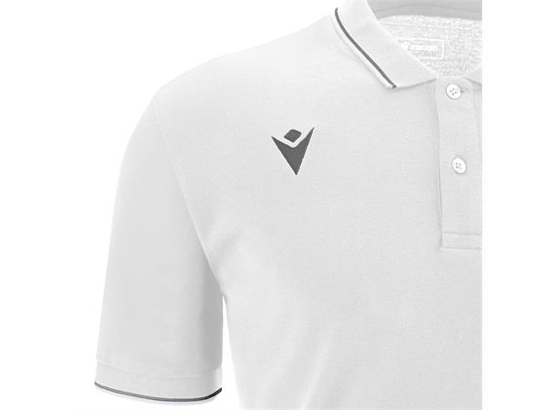 Comedy Eco Polo WHT 3XS Poloskjorte i Ecotekstil- Unisex 