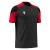 Golem Shirt BLK/RED XS Teknisk kamp og treningsdrakt - Unisex 