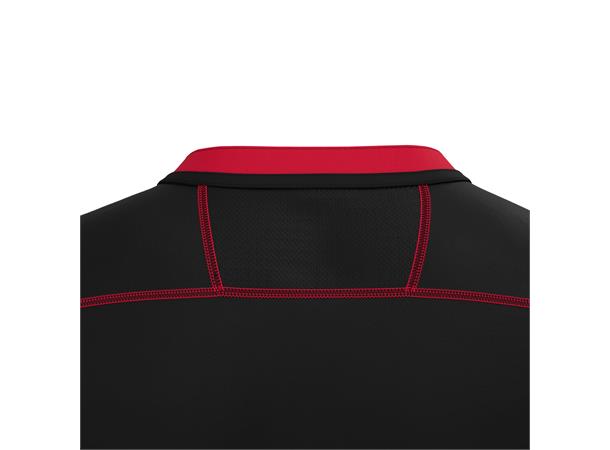 Alabaster shirt BLK/RED 3XS Teknisk kamp og treningsdrakt - Unisex 