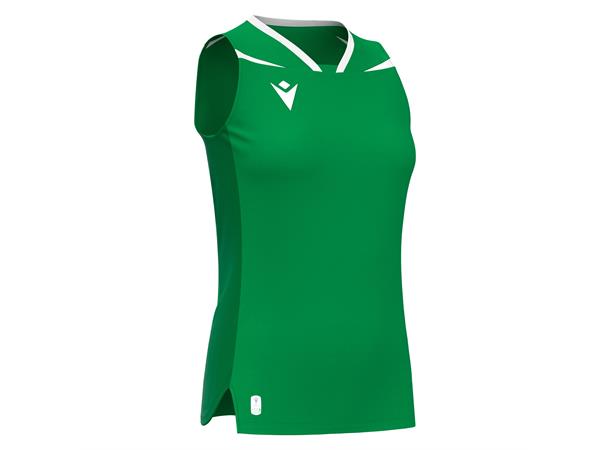 Lily Eco Sleeveless Shirt GRN/WHT 3XS Teknisk kamp og treningsdrakt - Dame 