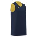 Idaho Reversible Shirt NAV/YEL M Vendbar teknisk basketdrakt - Unisex