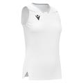 Lily Eco Sleeveless Shirt WHT/SLV 3XL Teknisk kamp og treningsdrakt - Dame