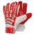 Lion XF  Gloves JR RED/WHT/SILVER 4 GK Gloves 