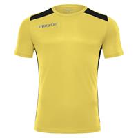 Sirius shirt shortsleeve YEL/BLK XXS Teknisk t-skjorte - Unisex